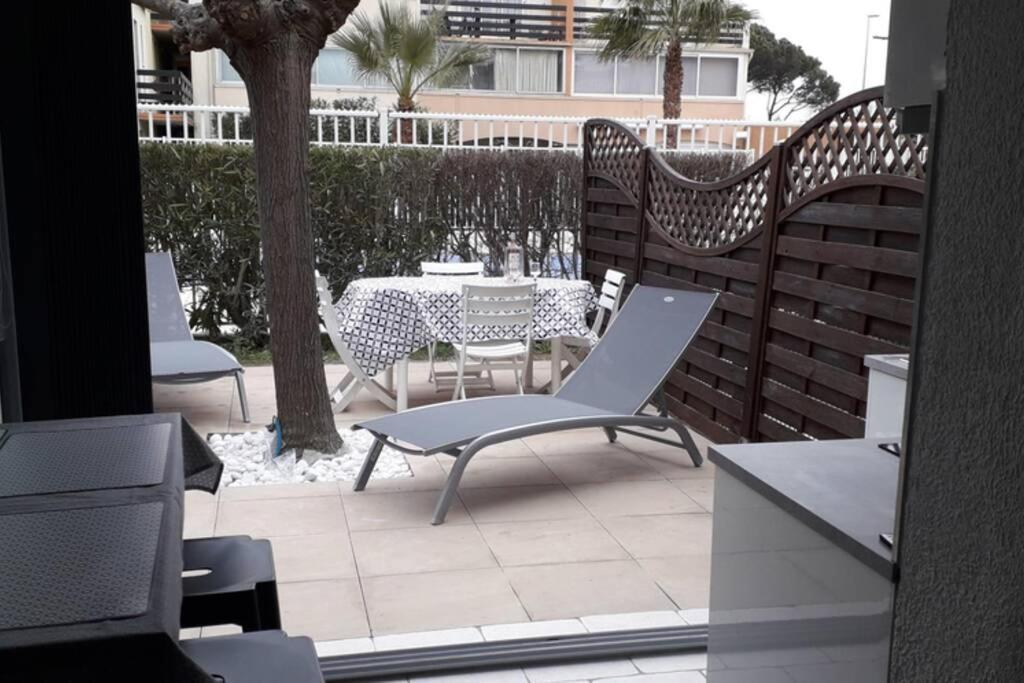 Cap D'Agde - Residence Estivales - Proche Naturiste - Terrasse - Wifi - Parking - Piscine - Clim Exterior foto